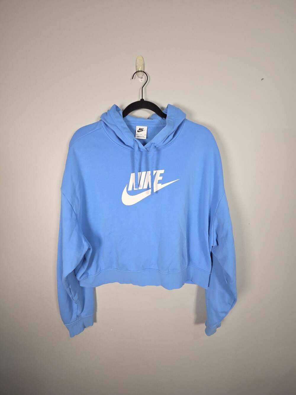 Nike Sportswear Club Fleece Women's Oversized Cropped Graphic Pullover Hoodie